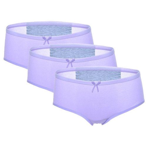 Lots de 3 culottes menstruelles pour femmes